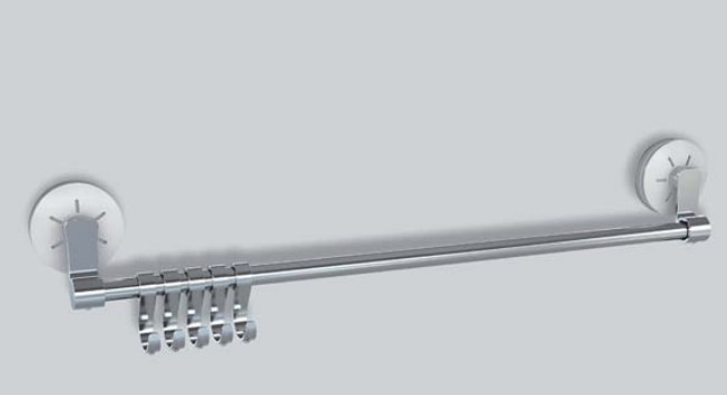 PORTA SALVIETTE CON GANCI